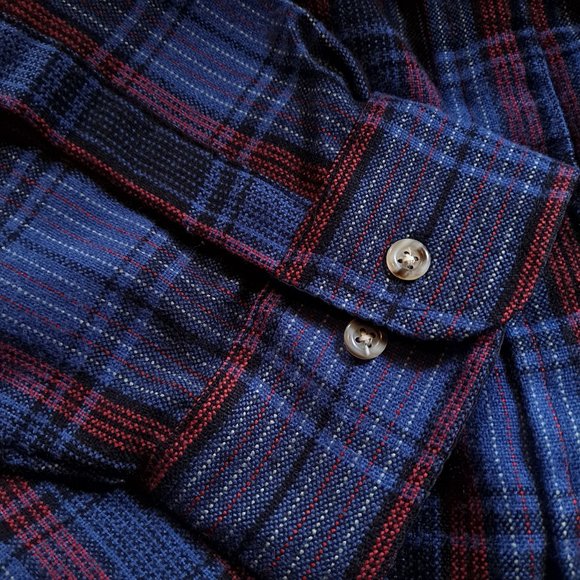 Men's Northwest Territory Plaid Button Down Shirt 2XLT - Picture 4 of 7